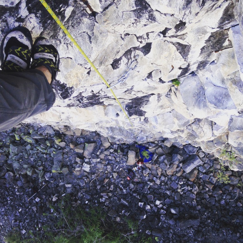 Although I do not excel at the type of climbing at the Columns, I surprised myself. During a second trip there, I was able to onsight two 12b's. It was rewarding to know that all of the plastic pulling and disciplined training I was doing back home in the city was paying off on real rock. 