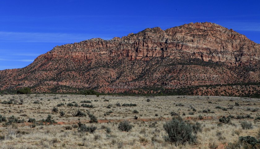 driving to Flagstaff from Lime Kiln Canyon on Thursday, March 10, 2016