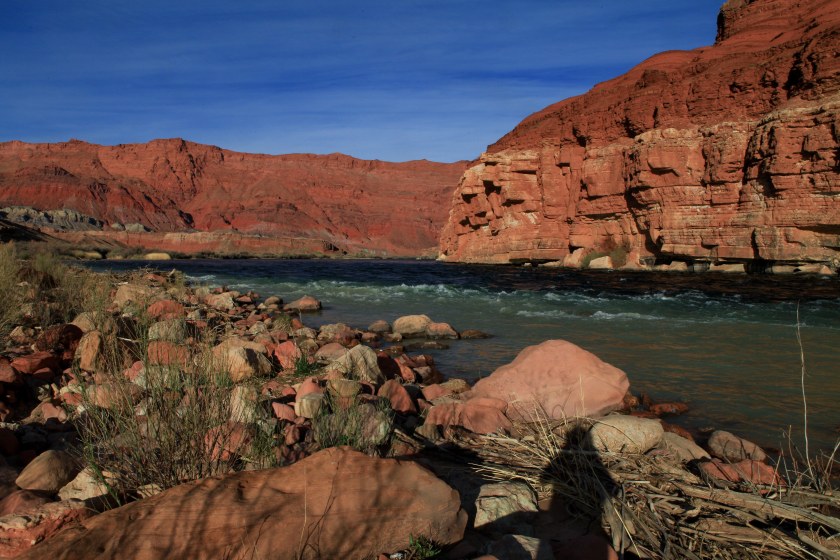 driving to Flagstaff from Lime Kiln Canyon on Thursday, March 10, 2016